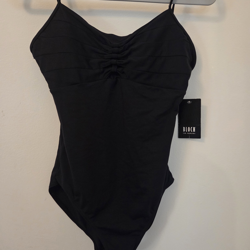 Bloch Black Dance Leotard Bodysuit (NWT)